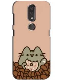 Чохол для Nokia 4.2 з картинкою «Кавовий Пушин»