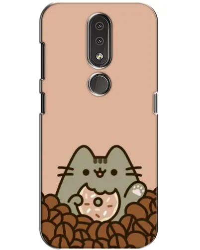 Чохол для Nokia 4.2 з картинкою «Кавовий Пушин» Чохол для Nokia 4.2 з картинкою «Кавовий Пушин»