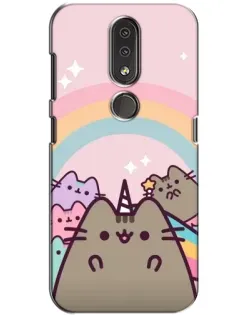 Чохол для Nokia 4.2 з картинкою «Єдиноріг Pusheen»