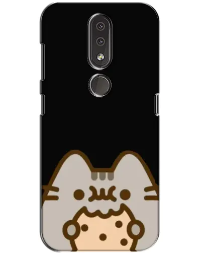 Чохол для Nokia 4.2 з картинкою «Пушин на чорному» Чохол для Nokia 4.2 з картинкою «Пушин на чорному»