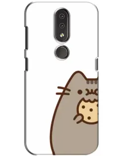Чохол для Nokia 4.2 з картинкою «Пушин з печивом»