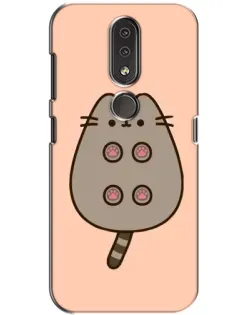 Чохол для Nokia 4.2 з картинкою «Пушин пузиком догори»
