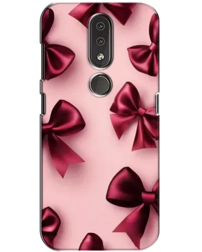 Чохол для Nokia 4.2 з картинкою «Бордовий атлас» Чохол для Nokia 4.2 з картинкою «Бордовий атлас»
