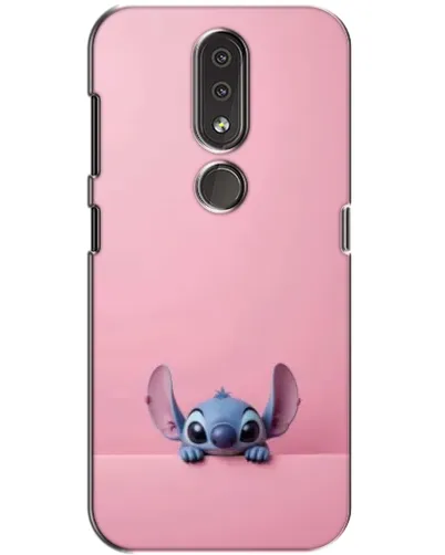Чехол для Nokia 4.2 с картинкой «Stitch выглядывает»