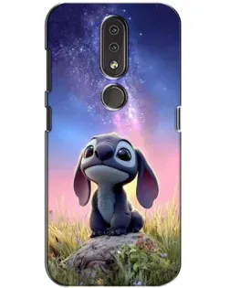 Чехол для Nokia 4.2 с картинкой «Стич на рассвете»