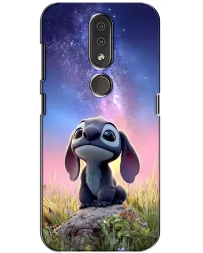 Чехол для Nokia 4.2 с картинкой «Стич на рассвете»