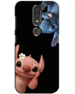 Чехол для Nokia 4.2 с картинкой «Фиолетовый туман роз»
