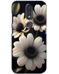 Чохол для Nokia 4.2 з картинкою «Білі маргаритки макро» Чохол для Nokia 4.2 з картинкою «Білі маргаритки макро»