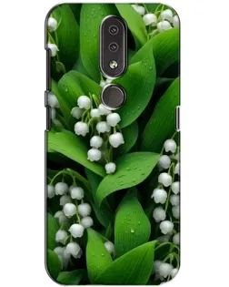 Чохол для Nokia 4.2 з картинкою «Конвалії в зелені» Чохол для Nokia 4.2 з картинкою «Конвалії в зелені»