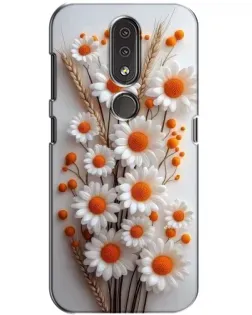 Чохол для Nokia 4.2 з картинкою «Білі сухоцвіти» Чохол для Nokia 4.2 з картинкою «Білі сухоцвіти»