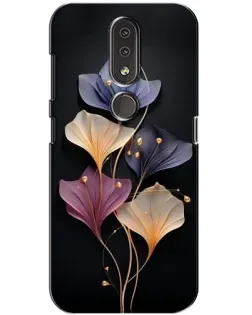 Чохол для Nokia 4.2 з картинкою «Лілові квіти грації» Чохол для Nokia 4.2 з картинкою «Лілові квіти грації»