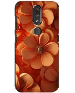 Чохол для Nokia 4.2 з картинкою «Помаранчева макро квітка» Чохол для Nokia 4.2 з картинкою «Помаранчева макро квітка»
