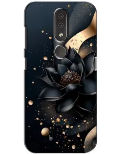Чохол для Nokia 4.2 з картинкою «Чорний лотос» Чохол для Nokia 4.2 з картинкою «Чорний лотос»
