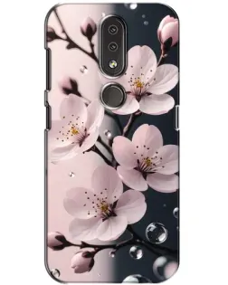 Чохол для Nokia 4.2 з картинкою «Ніжня сакура та краплі» Чохол для Nokia 4.2 з картинкою «Ніжня сакура та краплі»