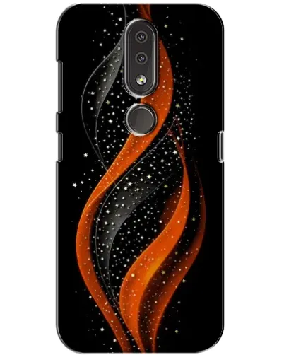 Чохол для Nokia 4.2 з картинкою «Вогняна зоряна хвиля»