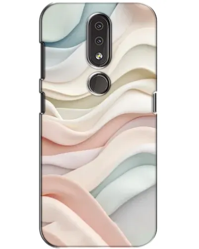 Чохол для Nokia 4.2 з картинкою «Пастельні ніжні хвилі»