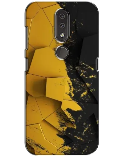 Чохол для Nokia 4.2 з картинкою «Золоті уламки геометрії»