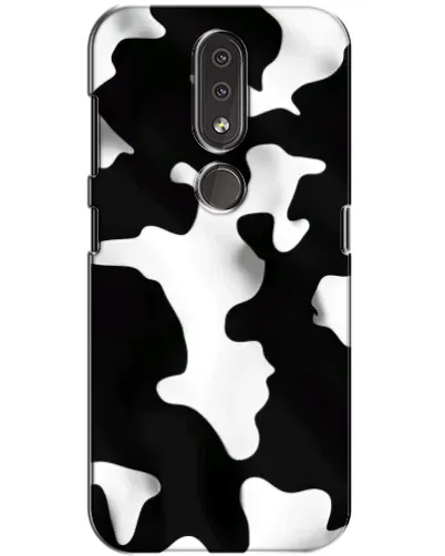Чохол для Nokia 4.2 з картинкою «Чорно-біла пляма»