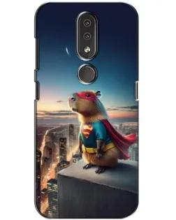 Чохол для Nokia 4.2 з картинкою «Капі-мен супергерой»