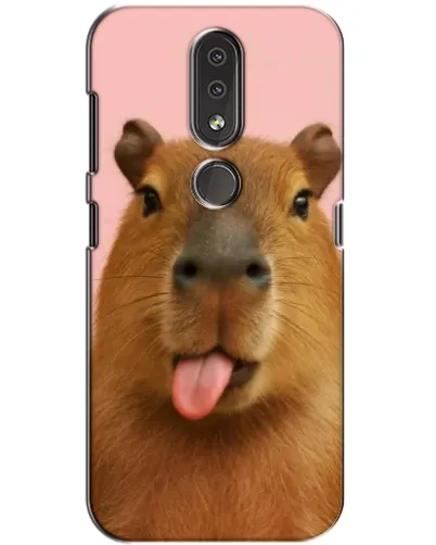 Чохол для Nokia 4.2 з картинкою «Капібара з язиком» Чохол для Nokia 4.2 з картинкою «Капібара з язиком»