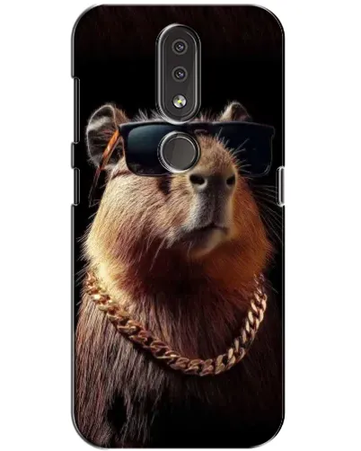 Чохол для Nokia 4.2 з картинкою «Капібара золотий ланцюг» Чохол для Nokia 4.2 з картинкою «Капібара золотий ланцюг»
