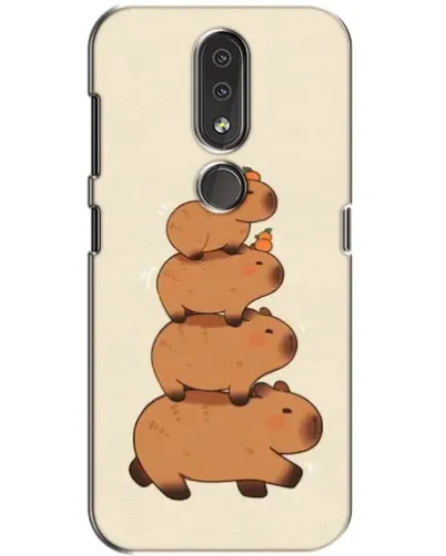 Чохол для Nokia 4.2 з картинкою «Вежа з капібар» Чохол для Nokia 4.2 з картинкою «Вежа з капібар»