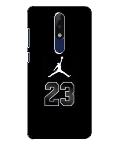 Чехол для Nokia 5.1 Plus (X5) с картинкой «Jordan Flight 23»