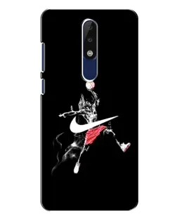 Чехол для Nokia 5.1 Plus (X5) с картинкой «Jordan Jumpman»