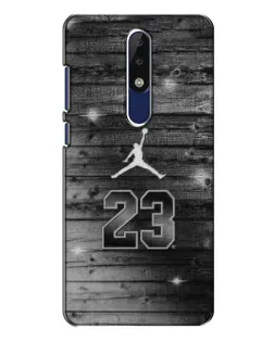 Чехол для Nokia 5.1 Plus (X5) с картинкой «Jordan Carbon 23»