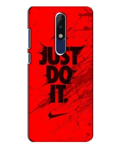 Чехол для Nokia 5.1 Plus (X5) с картинкой «Nike Just Do It»
