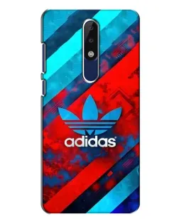 Чохол для Nokia 5.1 Plus (X5) з картинкою «Абстракція Adidas»