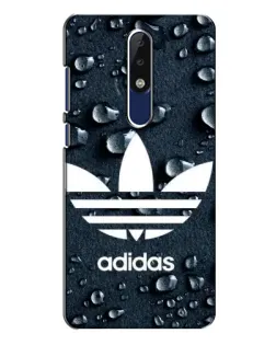 Чохол для Nokia 5.1 Plus (X5) з картинкою «Adidas Trefoil Blue»