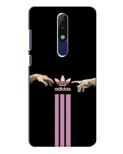 Чехол для Nokia 5.1 Plus (X5) с картинкой «Adidas Hands»