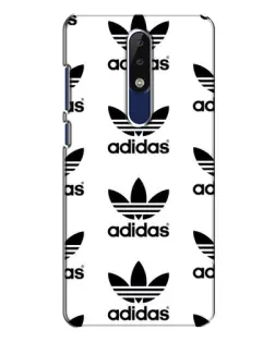 Чехол для Nokia 5.1 Plus (X5) с картинкой «Adidas Pattern»