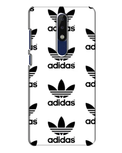 Чехол для Nokia 5.1 Plus (X5) с картинкой «Adidas Pattern»
