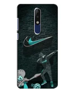 Чохол для Nokia 5.1 Plus (X5) з картинкою «Спортивний арт Nike»
