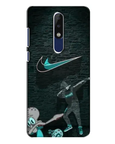 Чехол для Nokia 5.1 Plus (X5) с картинкой «Спортивный арт Nike» Чехол для Nokia 5.1 Plus (X5) с картинкой «Спортивный арт Nike»