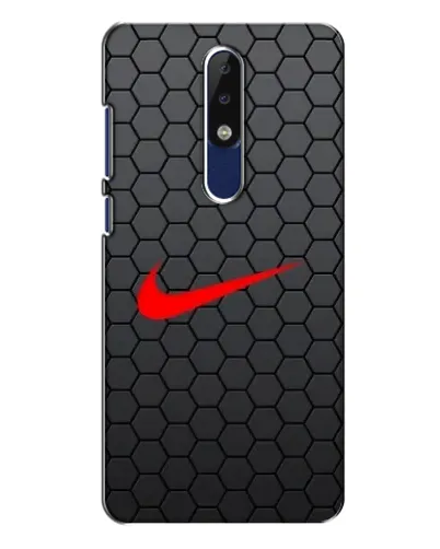 Чехол для Nokia 5.1 Plus (X5) с картинкой «Nike — карбоновая сетка» Чехол для Nokia 5.1 Plus (X5) с картинкой «Nike — карбоновая сетка»