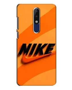 Чохол для Nokia 5.1 Plus (X5) з картинкою «Помаранчевий драйв Nike»