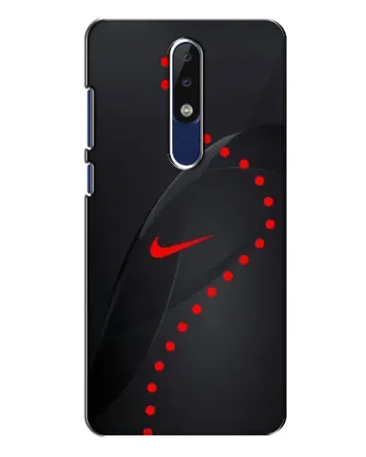 Чехол для Nokia 5.1 Plus (X5) с картинкой «Абстрактный дизайн Nike» Чехол для Nokia 5.1 Plus (X5) с картинкой «Абстрактный дизайн Nike»