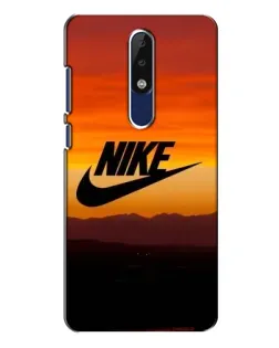 Чехол для Nokia 5.1 Plus (X5) с картинкой «Nike — вечерний горизонт»