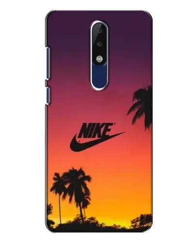 Чехол для Nokia 5.1 Plus (X5) с картинкой «Nike на закате солнца» Чехол для Nokia 5.1 Plus (X5) с картинкой «Nike на закате солнца»
