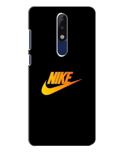 Чехол для Nokia 5.1 Plus (X5) с картинкой «Золотой логотип Nike» Чехол для Nokia 5.1 Plus (X5) с картинкой «Золотой логотип Nike»