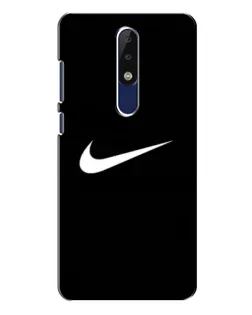 Чехол для Nokia 5.1 Plus (X5) с картинкой «Минималистический Найк»