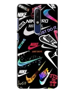Чехол для Nokia 5.1 Plus (X5) с картинкой «Nike — роскошь»