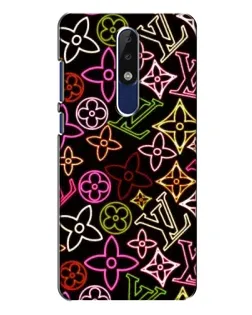 Чехол для Nokia 5.1 Plus (X5) с картинкой «Неоновый микс Nike» Чехол для Nokia 5.1 Plus (X5) с картинкой «Неоновый микс Nike»