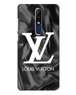 Чехол для Nokia 5.1 Plus (X5) с картинкой «Шелковый Louis Vuitton»