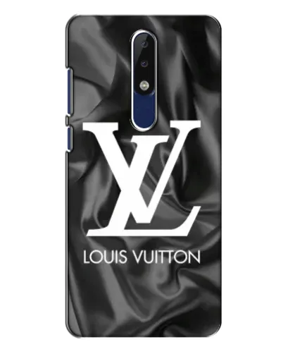 Чехол для Nokia 5.1 Plus (X5) с картинкой «Шелковый Louis Vuitton»