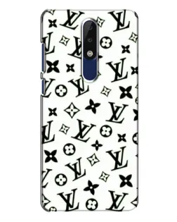 Чехол для Nokia 5.1 Plus (X5) с картинкой «Монохромный хаос LV»