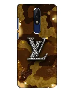 Чехол для Nokia 5.1 Plus (X5) с картинкой «Камуфляжный Louis Vuitton»